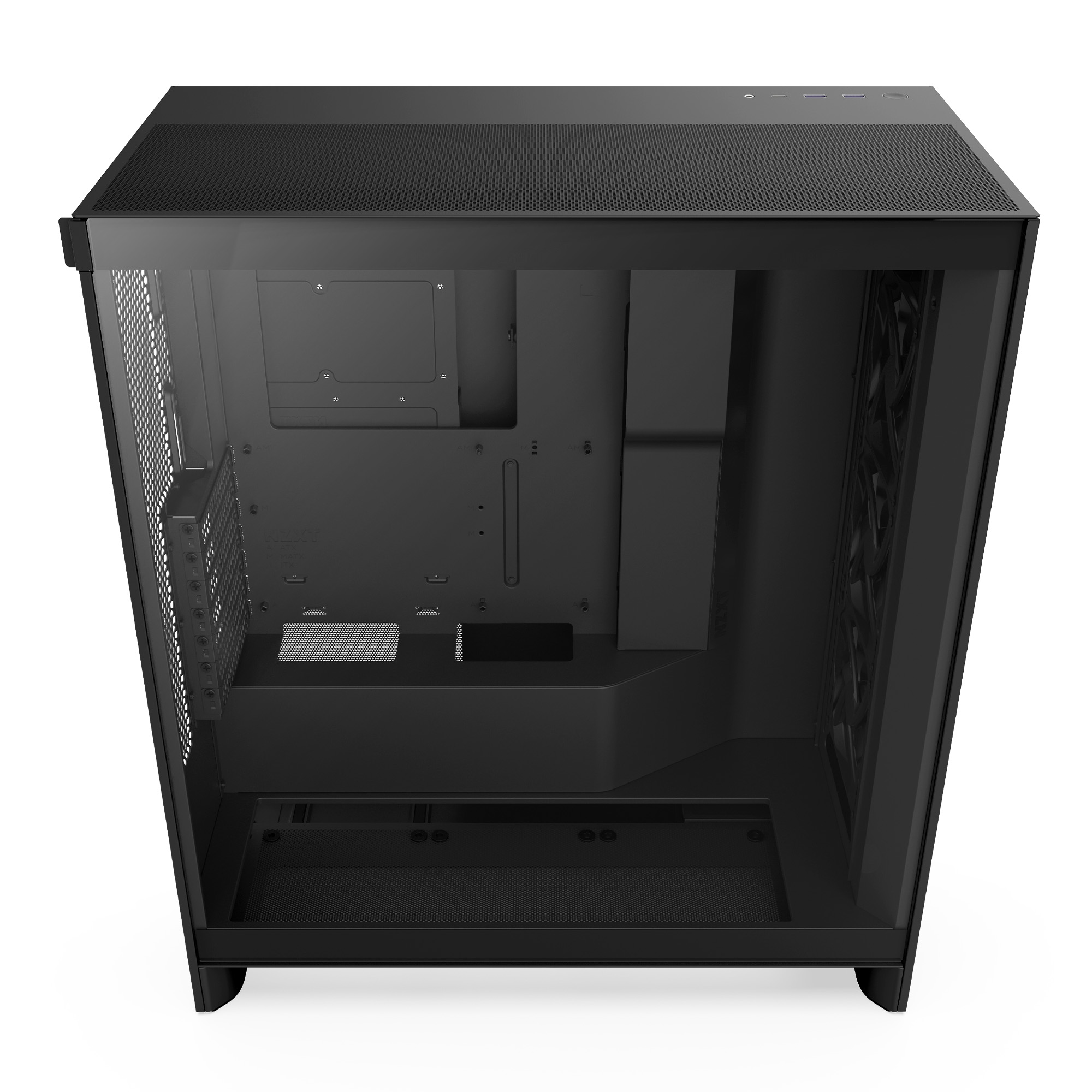 NZXT - NZXT H7 Flow (2024) Mid-Tower Case - All Black