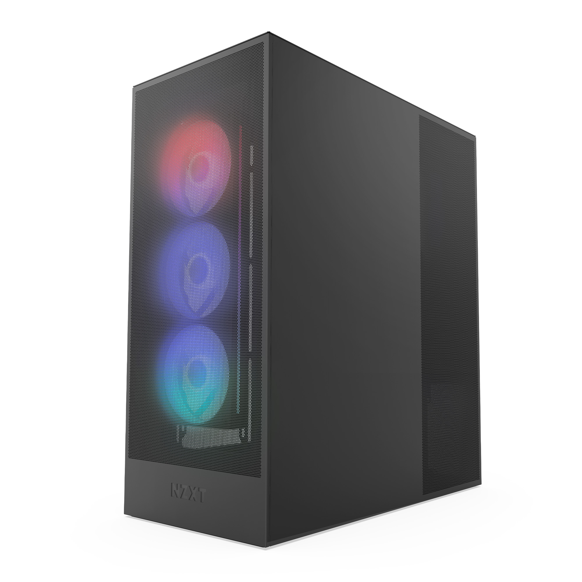 NZXT - NZXT H7 Flow RGB (2024) Mid-Tower Case - All Black