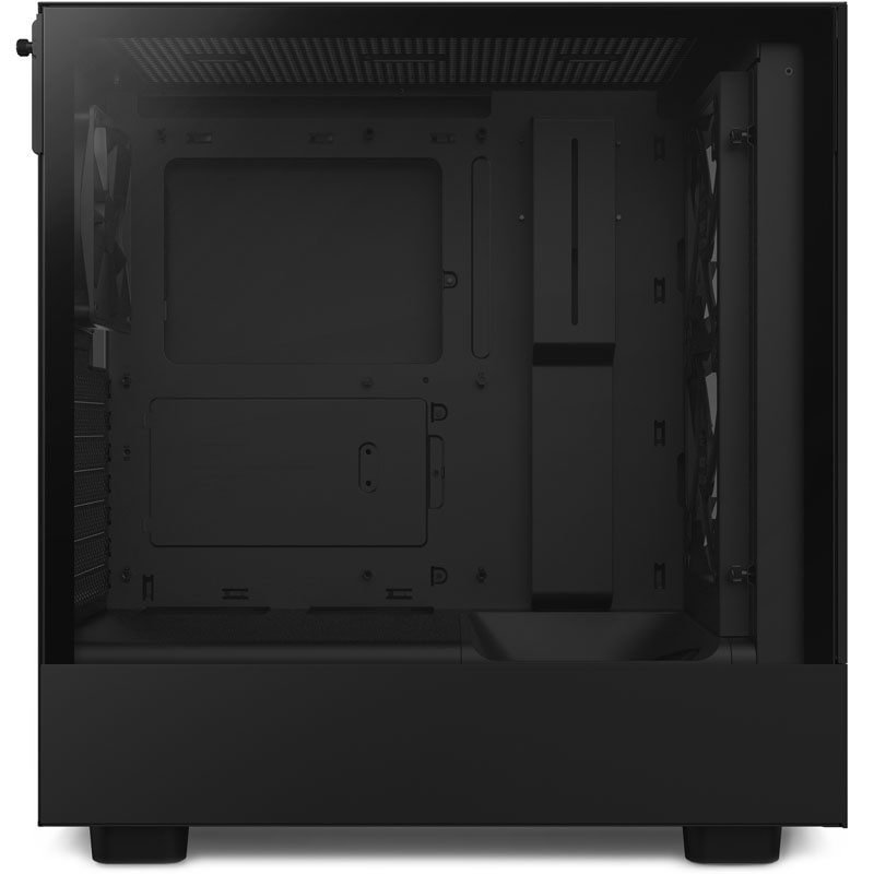 NZXT - NZXT H5 Flow RGB Matte Black Mid Tower Case