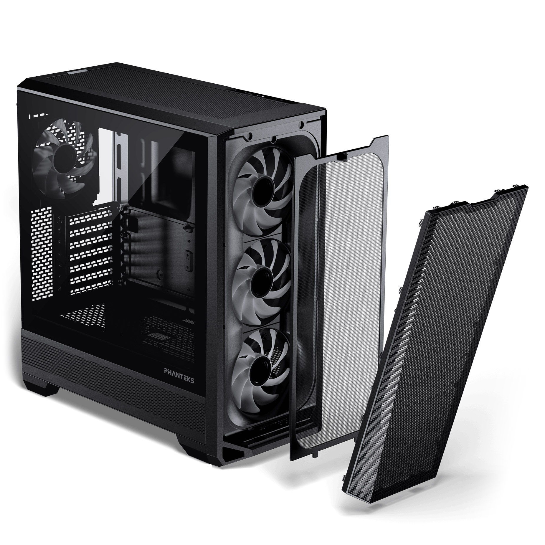 Phanteks - Phanteks Eclipse G400A Case Tempered Glass DRGB Satin Black