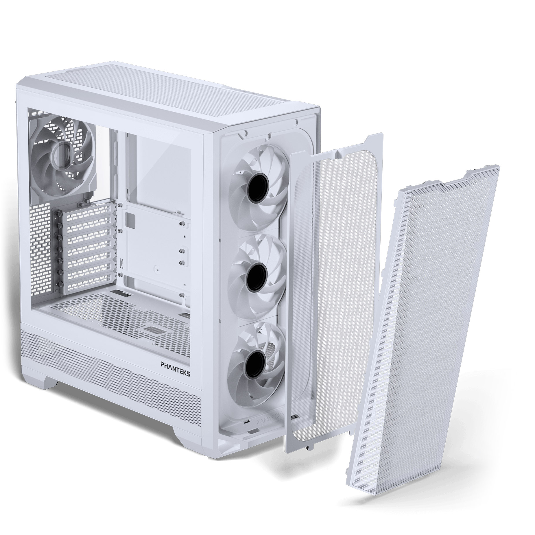 Phanteks - Phanteks Eclipse G400A Case Tempered Glass DRGB Matte White