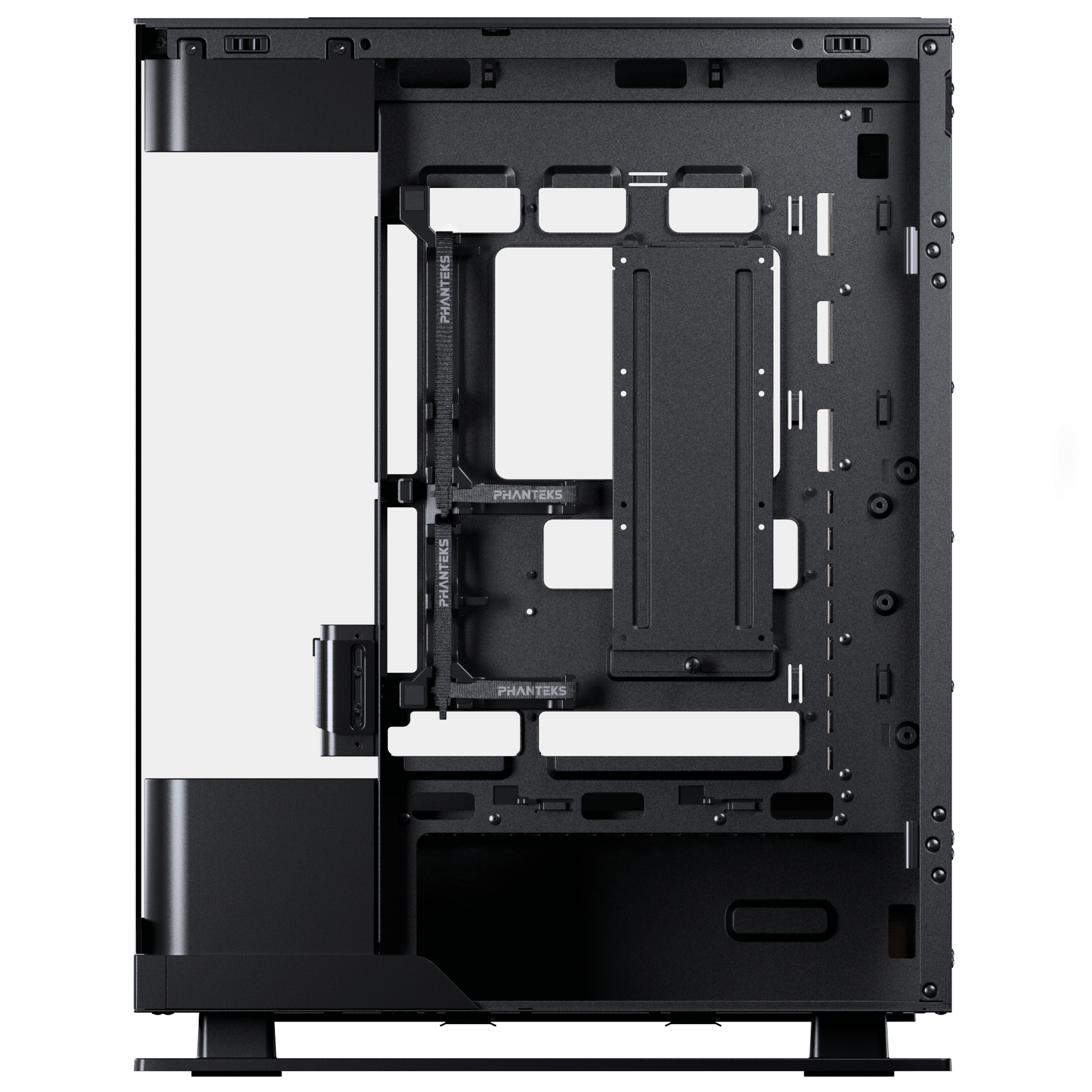 Phanteks - Phanteks Evolv Series X2 Case Tempered Glass Windows DRGB Brushed Black