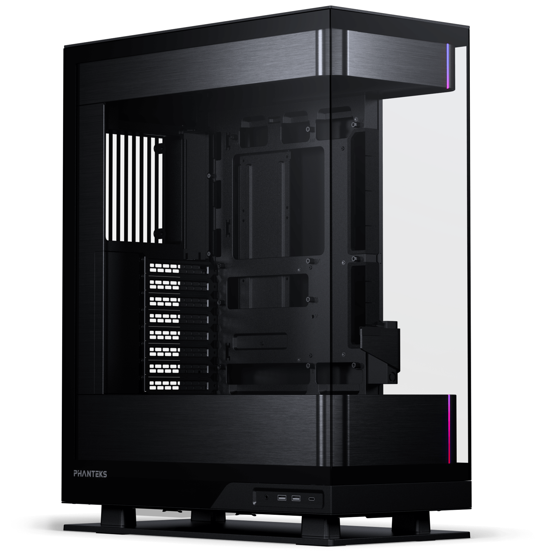 Phanteks Evolv Series X2 Case Tempered Glass Windows DRGB Brushed Black