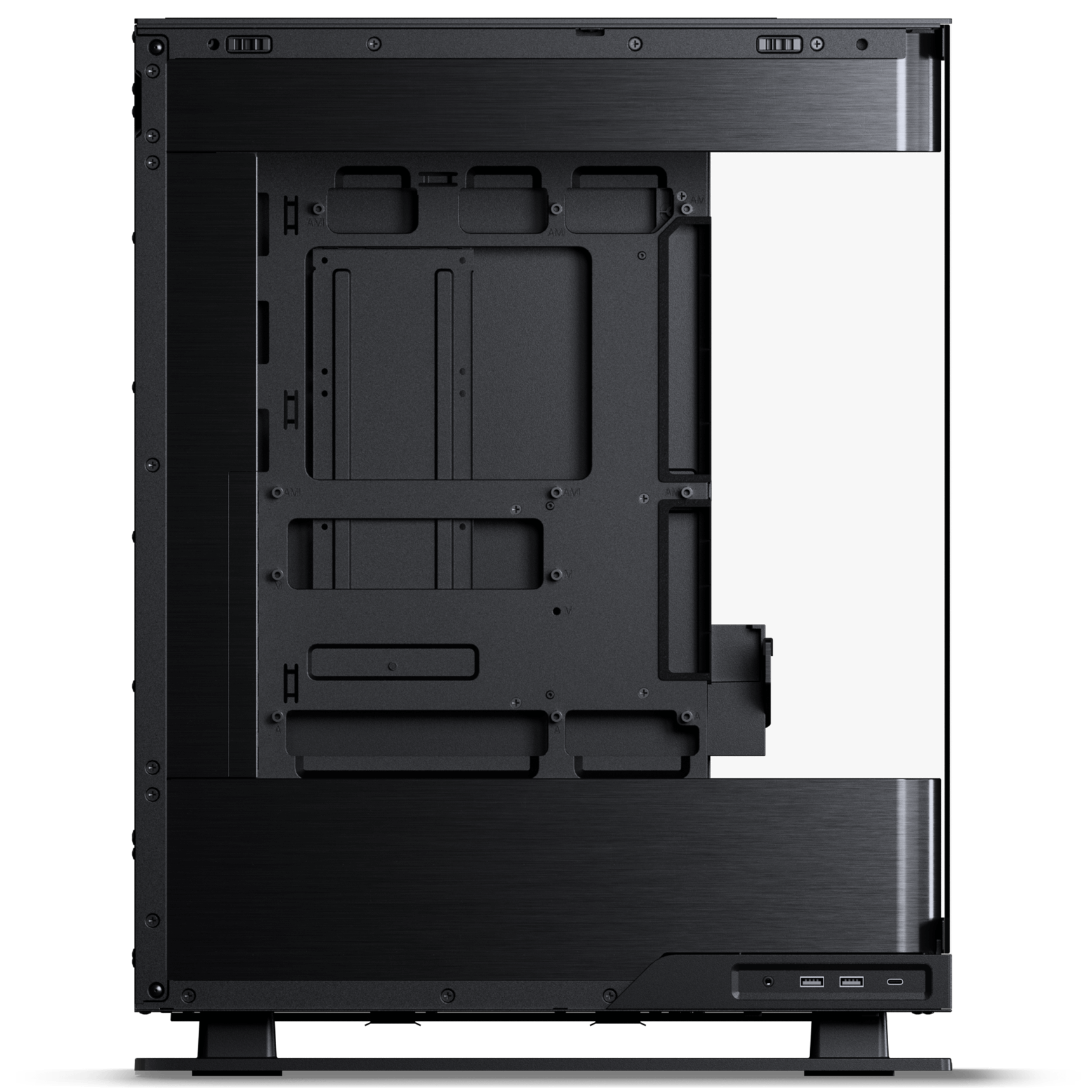 Phanteks - Phanteks Evolv Series X2 Case Tempered Glass Windows DRGB Brushed Black