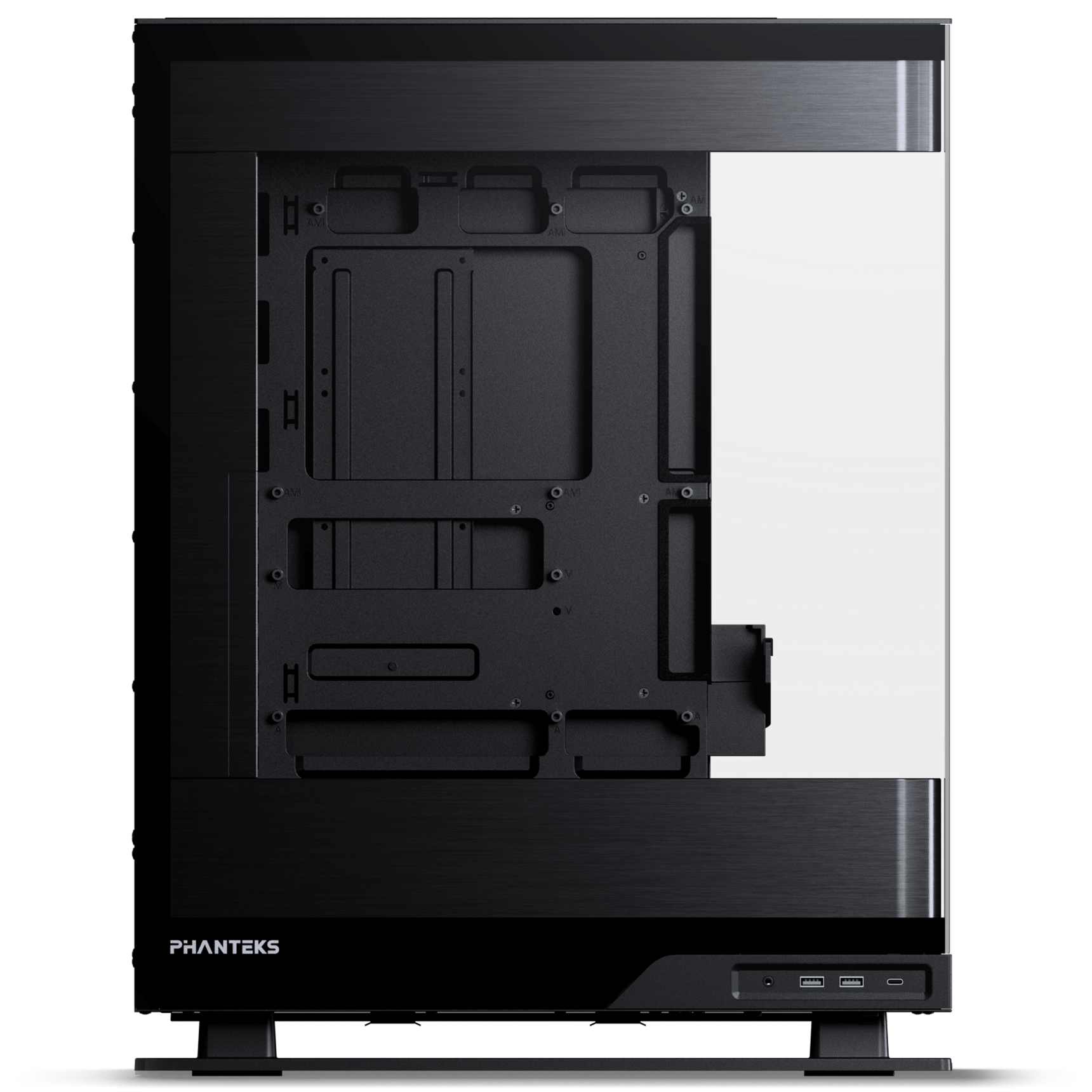 Phanteks - Phanteks Evolv Series X2 Case Tempered Glass Windows DRGB Brushed Black