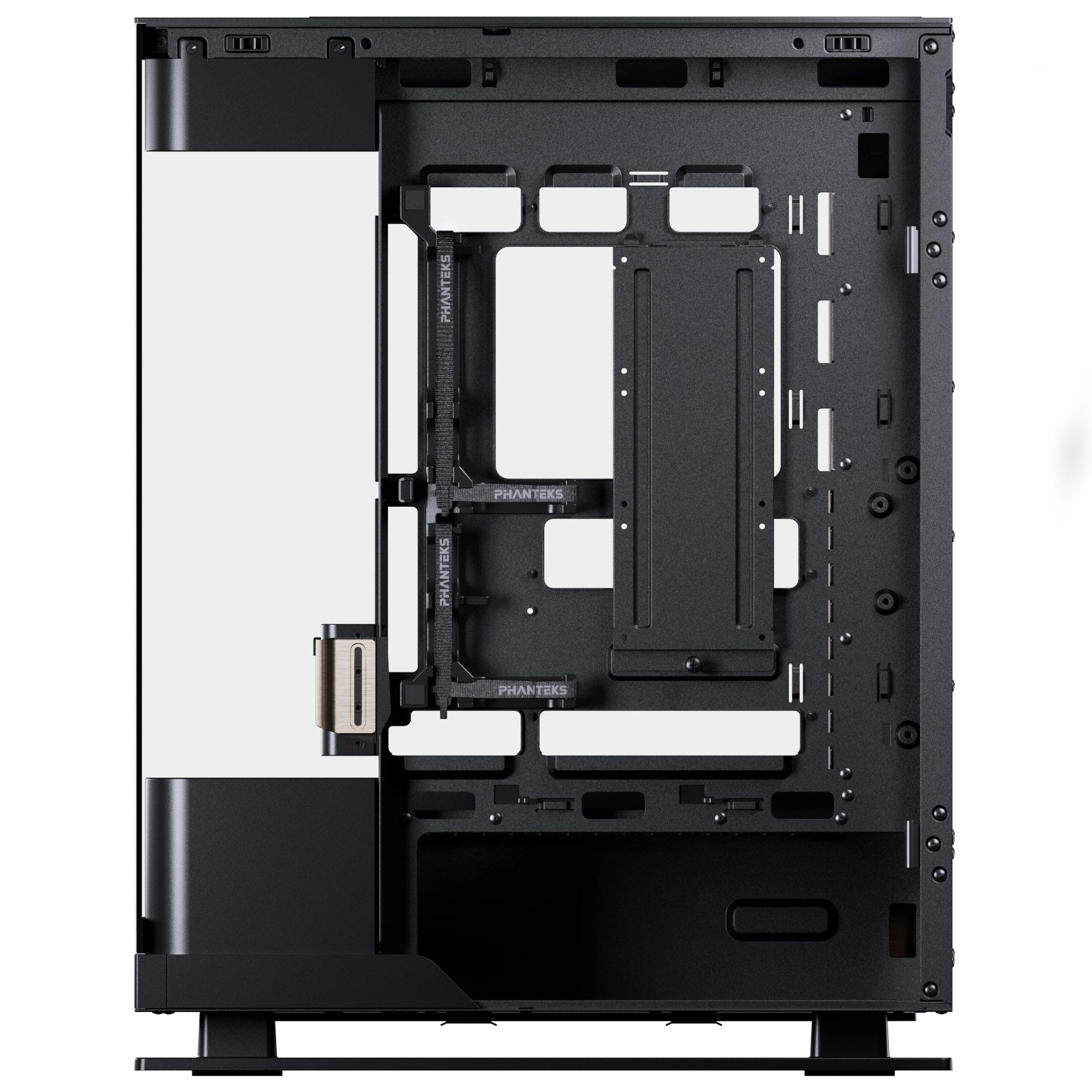 Phanteks - Phanteks Evolv Series X2 Case Tempered Glass Windows DRGB Black/Gold