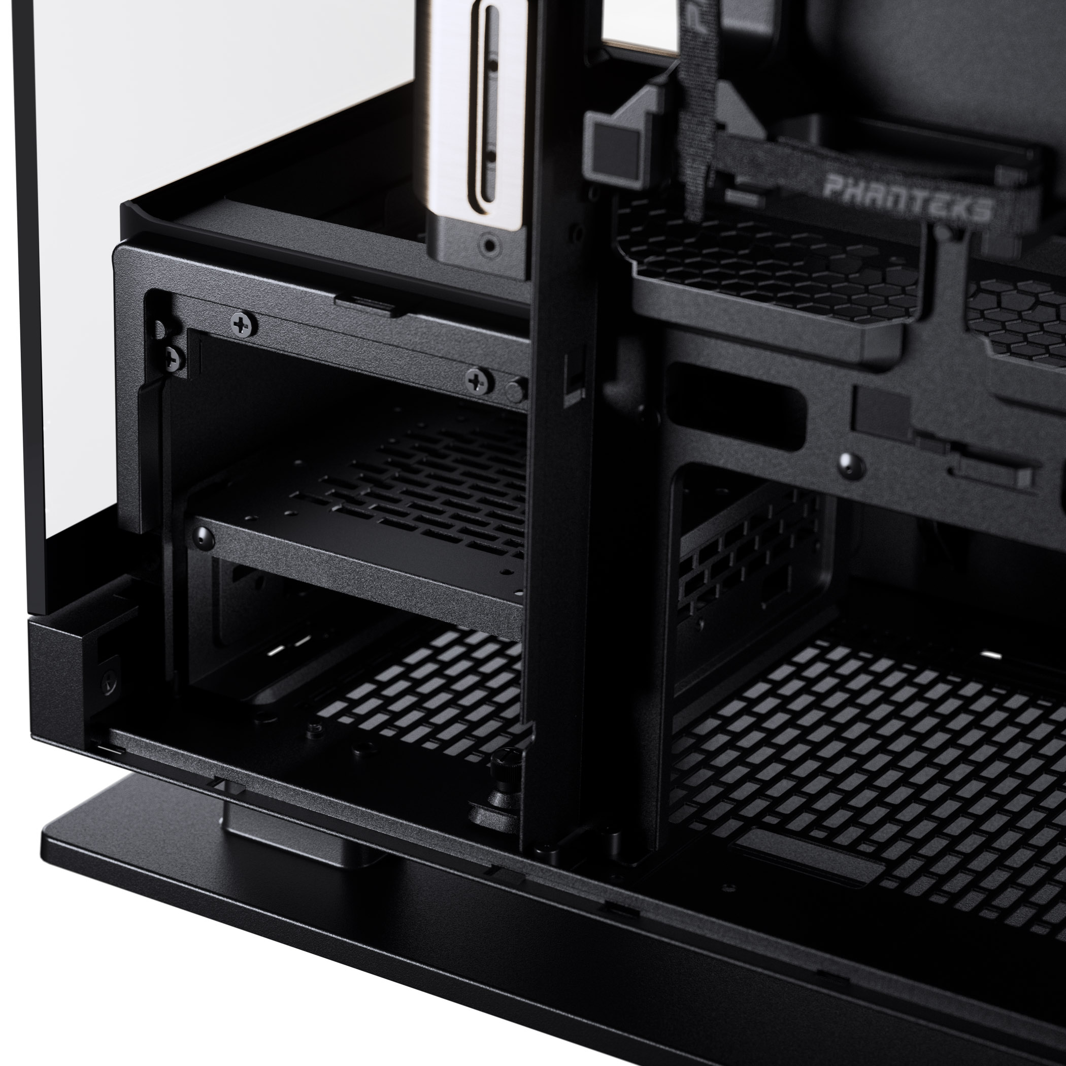 Phanteks - Phanteks Evolv Series X2 Case Tempered Glass Windows DRGB Black/Gold