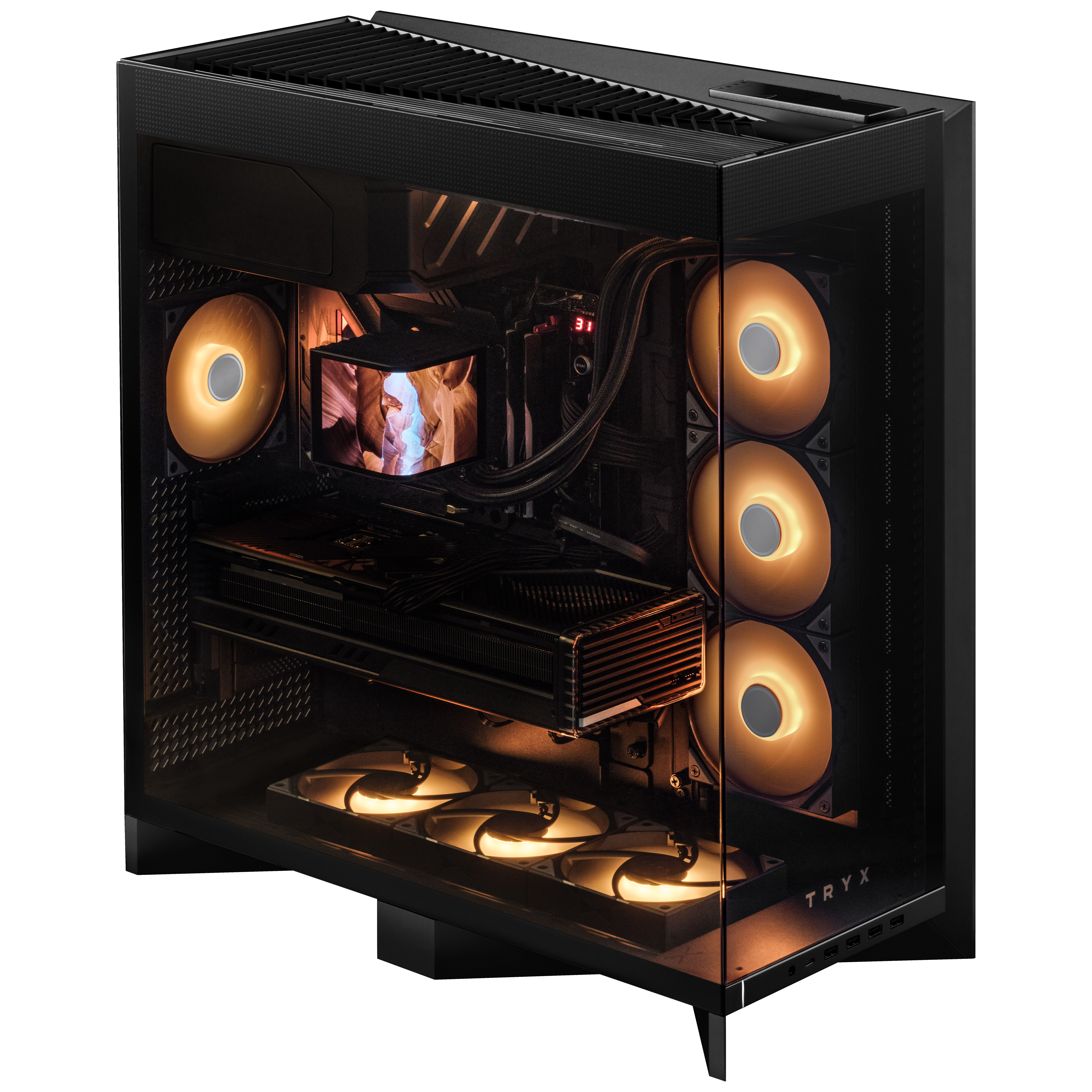 Tryx - TRYX LUCA L70 Midtower Case Black