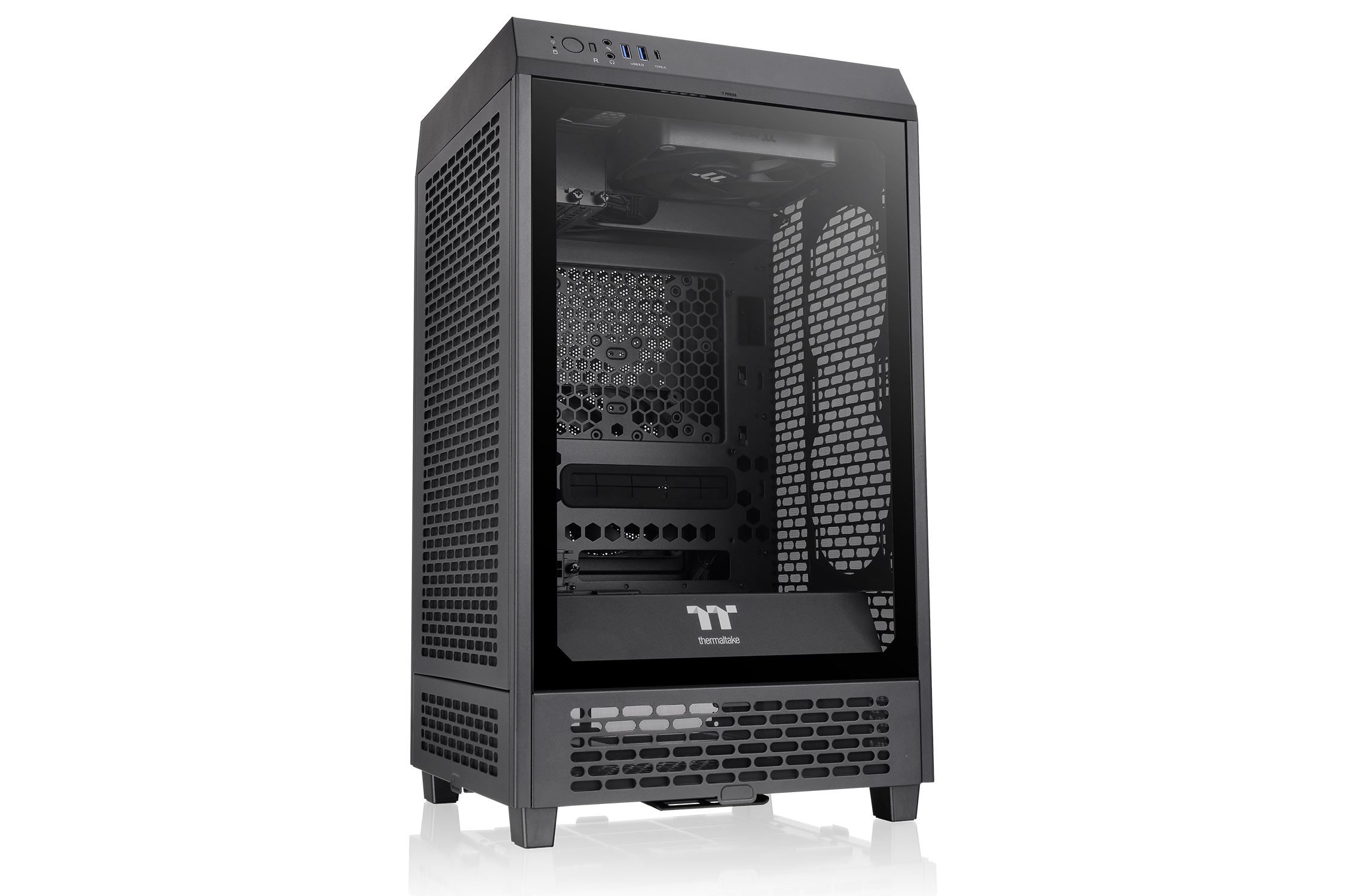 Thermaltake The Tower 200 Mini Tower Case - Black
