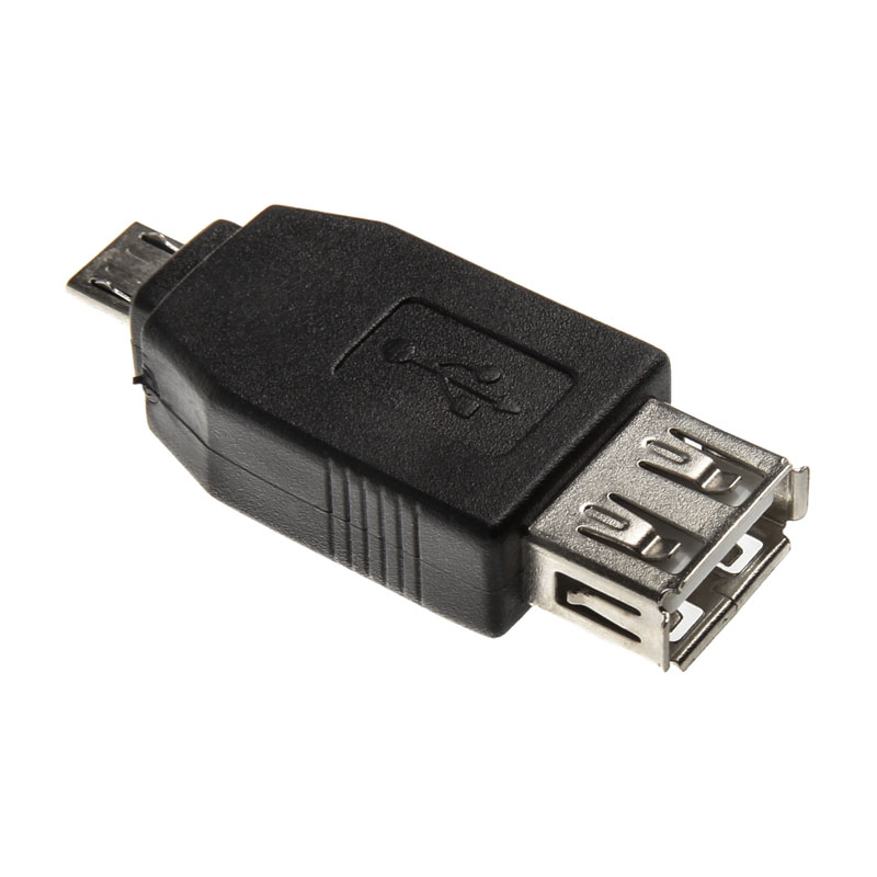 InLine Micro-USB Adapter Micro-B connector to USB-A connector