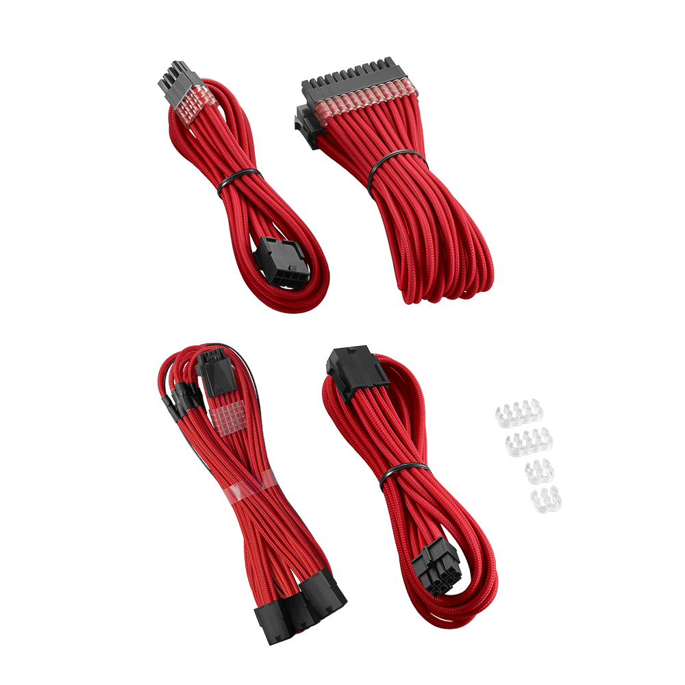 CableMod - CableMod Pro ModMesh 12VHPWR Cable Extension Kit (Blood Red)