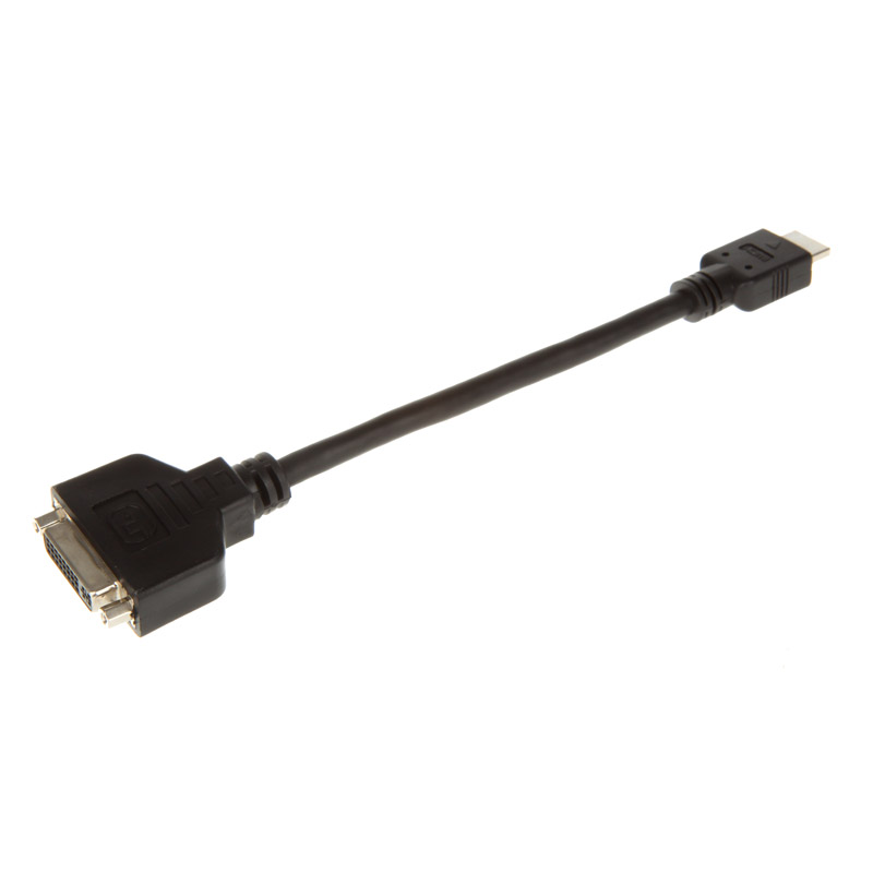 InLine - InLine 0.2m HDMI to DVI Female Adapter Cable High Speed - Black