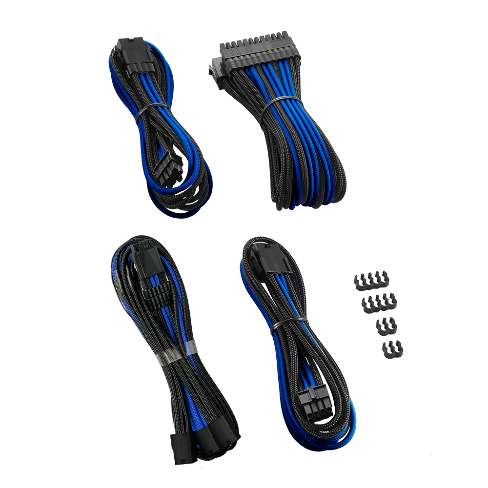 CableMod - CableMod Pro ModMesh 12VHPWR Cable Extension Kit (Black / Blue)