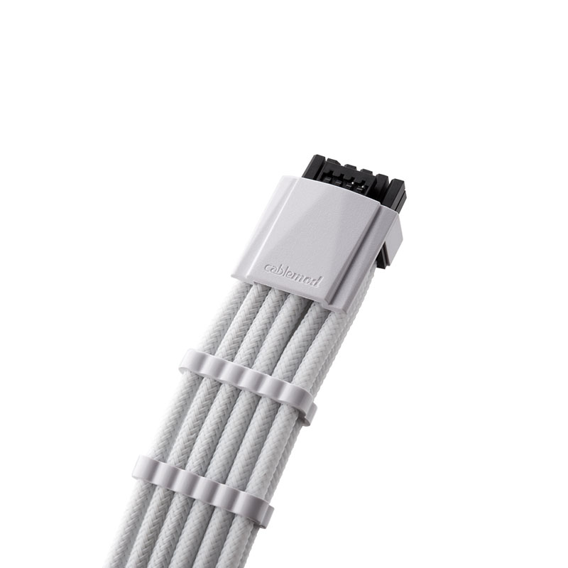 CableMod - CableMod C-Series Pro ModMesh Sleeved 12VHPWR Cable Kit for Corsair RM Black Label / RMi / RMx  (White)
