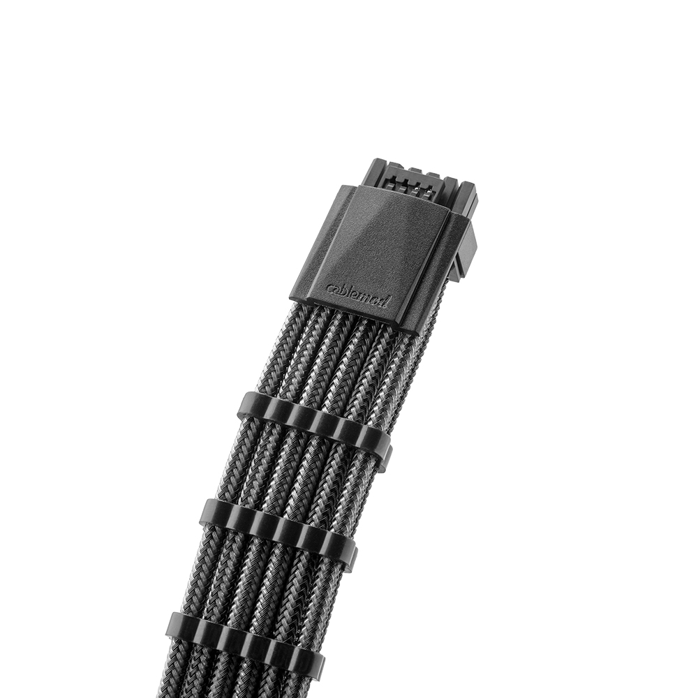 CableMod - CableMod C-Series Pro ModMesh Sleeved 12VHPWR Cable Kit for Corsair RM Black Label / RMi / RMx  (Carbon)