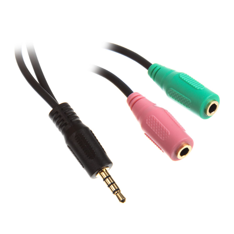 InLine Mobile Headset Adapter Cable