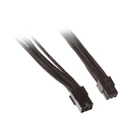 Photos - Other Components SilverStone 6-pin 25cm PCIe Extension - Black SST-PP07-IDE6B 