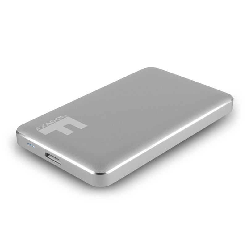 AXAGON EE25-F6G USB3.0 - SATA 6G 2.5" External SCREWLESS Aluminium Enclosure - Grey