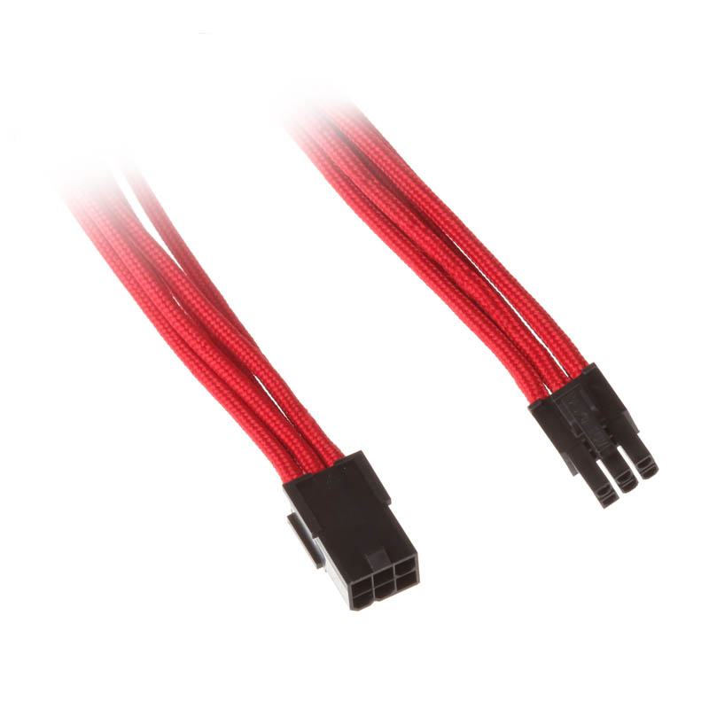 Silverstone 6-pin 25cm PCIe Extension - Red