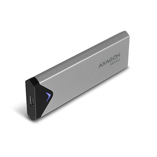 AXAGON - AXAGON EEM2-U3C USB-C 3.2 Gen 1 - M.2 SATA SSD 42-80mm box