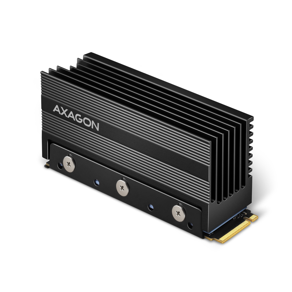 AXAGON - AXAGON CLR-M2XL Passive Heatsink for 80mm M.2 SSD