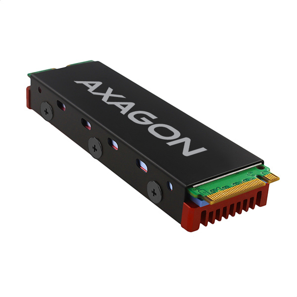 AXAGON - AXAGON CLR-M2 Passive Heatsink for 80mm M.2 SSD