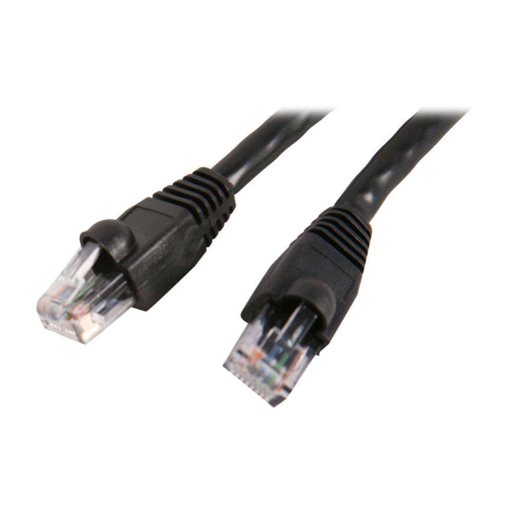 Overclockers UK - OcUK Professional Cat6 RJ45 1m Network Cable - Black (B6-501K)