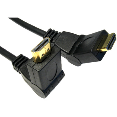 OcUK Value 2m Male - Male Gold Plated Swivel Head HDMI Cable (CDLHD-902)