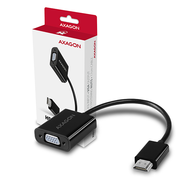AXAGON - AXAGON RVH-VGN, HDMI to VGA Reduction  Adapter, FullHD