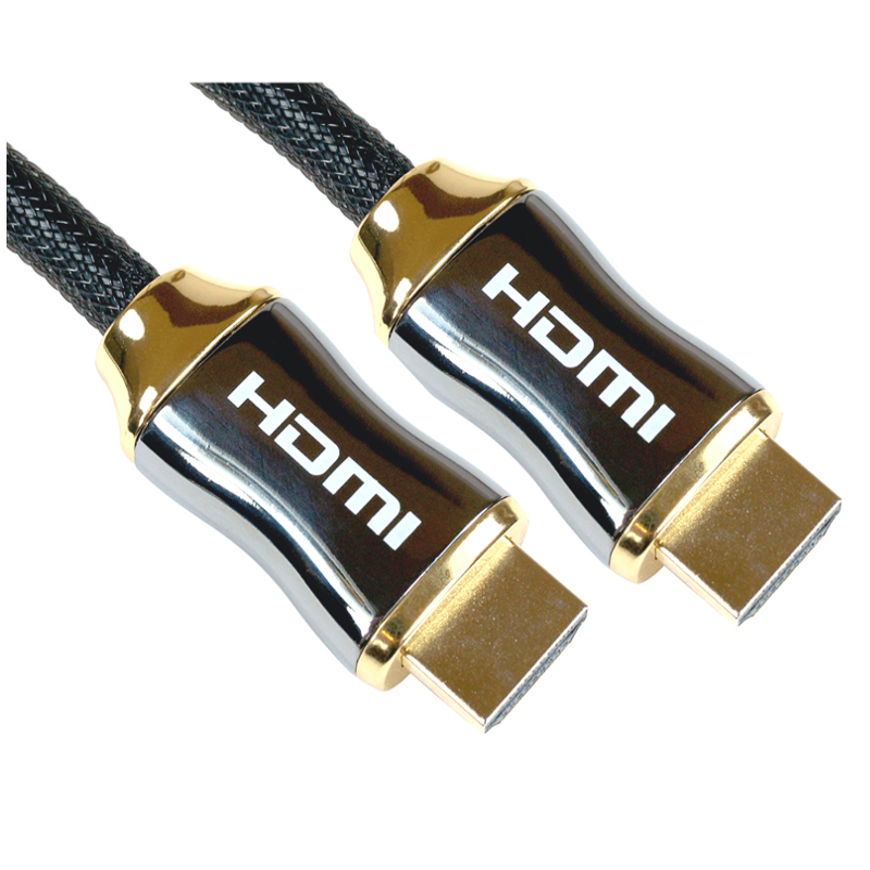 OcUK Professional 2m Braided HDMI High Speed with Ethernet Cable (NL2HDMI-02)