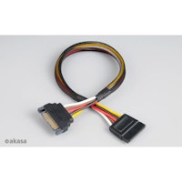 Photos - Other Components Akasa SATA power cable extension cable (30cm)  AK-CBPW (AK-CBPW04-30)