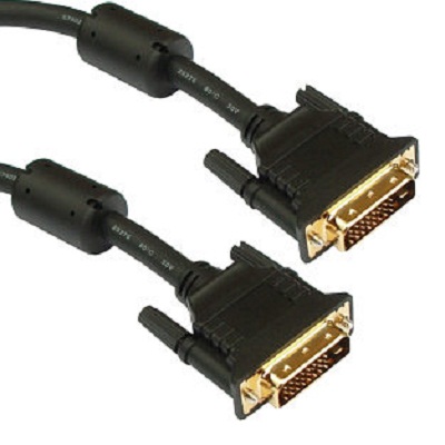 OcUK Value DVI-D Dual Link M - M Monitor Cable (Black) - 2 Meter (DV-202)