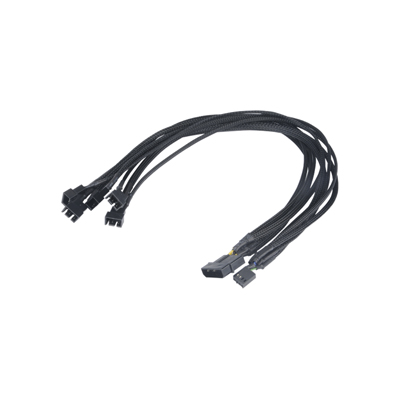 Akasa - Akasa FLEXA FP5, Smart PWM cable for 5 PWM case fans. (AK-CBFA03-45)