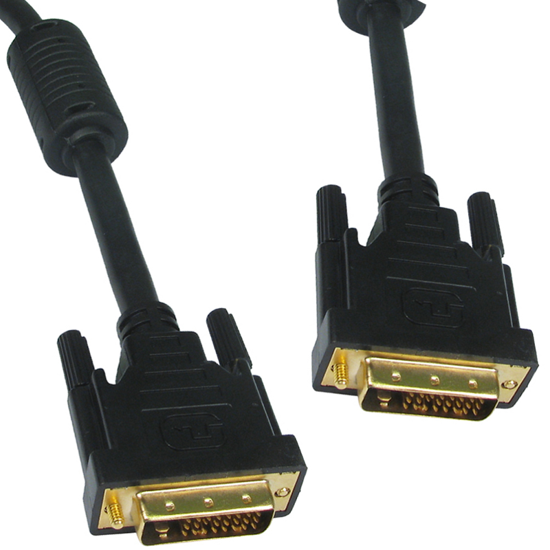 OcUK Value 5m DVI Male - Male Monitor Cable
