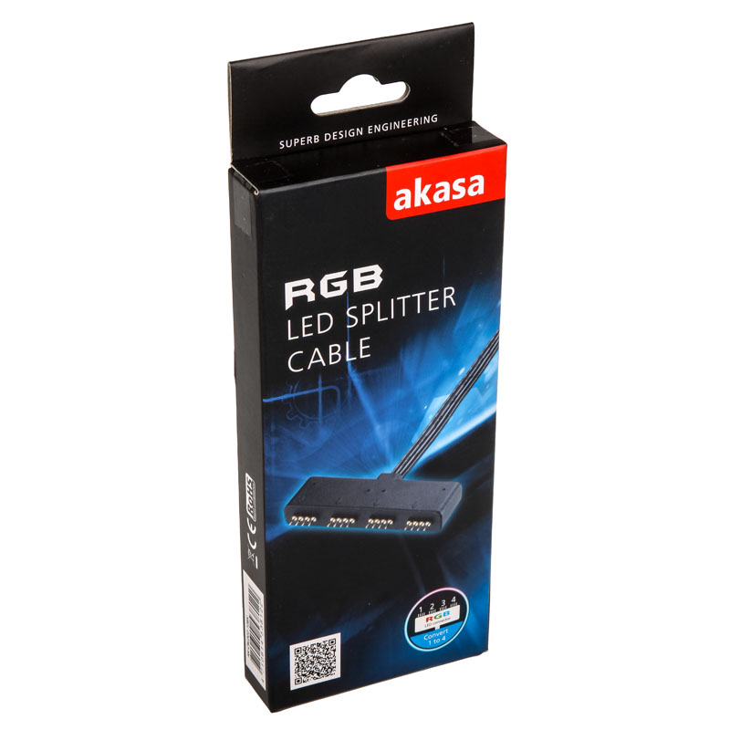 Akasa - Akasa RGB LED Splitter Cable