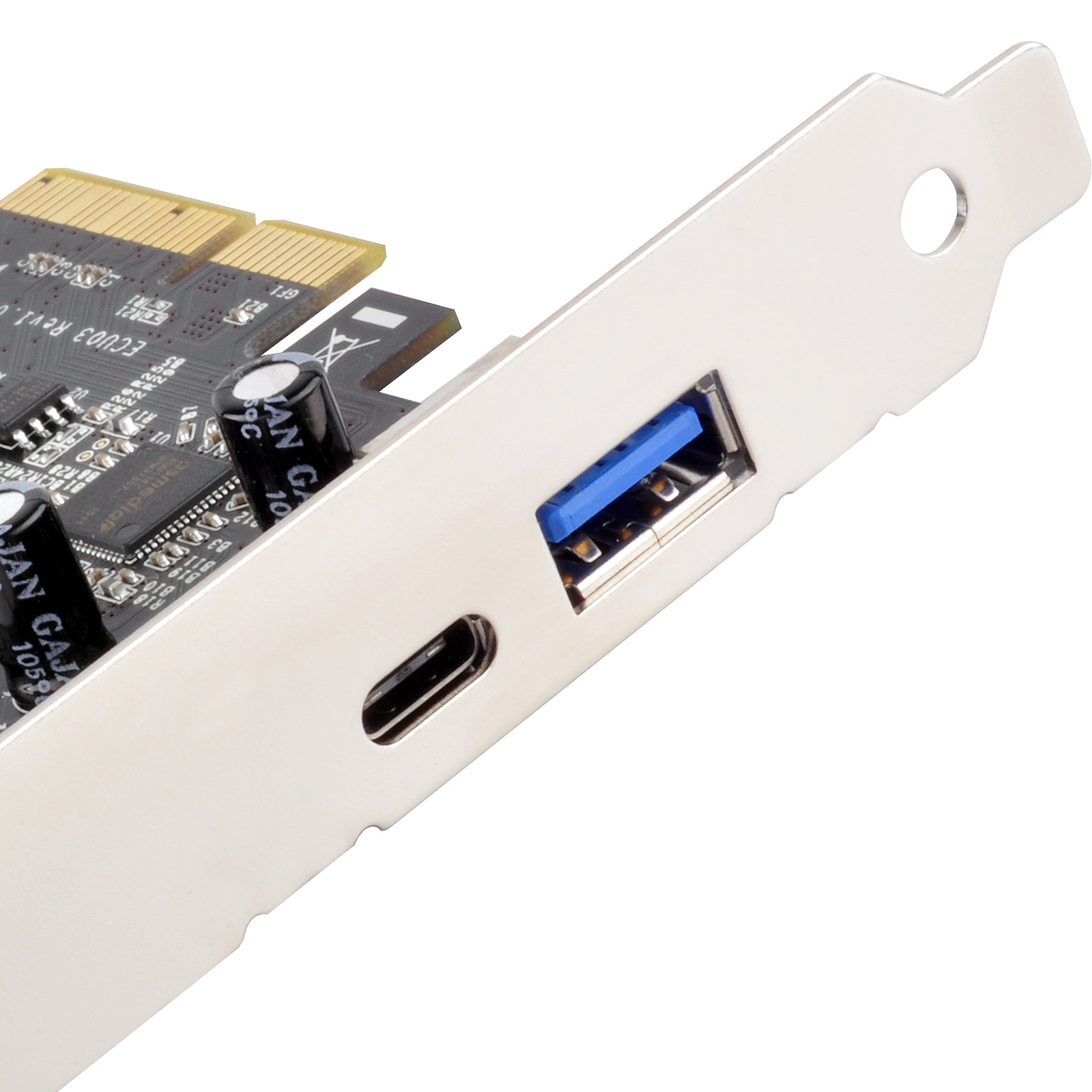 Silverstone - SilverStone 2 Port USB3.1 Gen2 PCIe Expansion Card