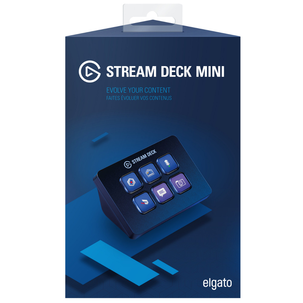 Elgato USB 6 Key Customisable Stream Deck Mini (10GAI9901)