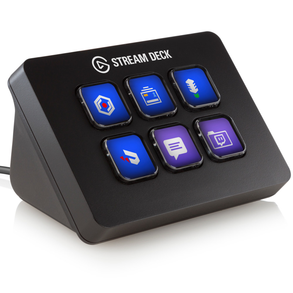 Elgato - Elgato USB 6 Key Customisable Stream Deck Mini (10GAI9901)