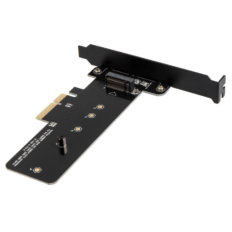 Akasa - Akasa M.2 SSD to PCIe Adapter Card