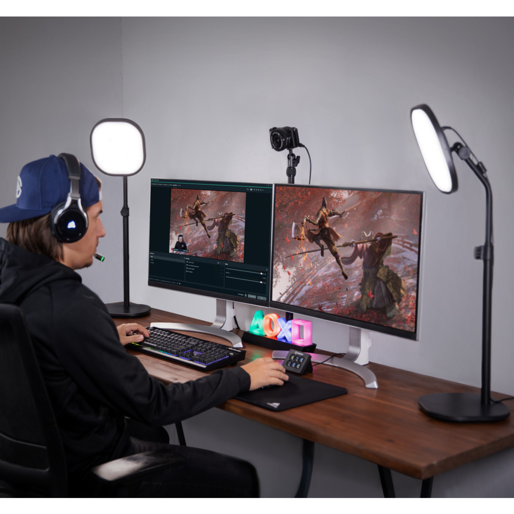 Elgato Key Light Air Professional Studio and Streaming Lighting (10LAB9901)