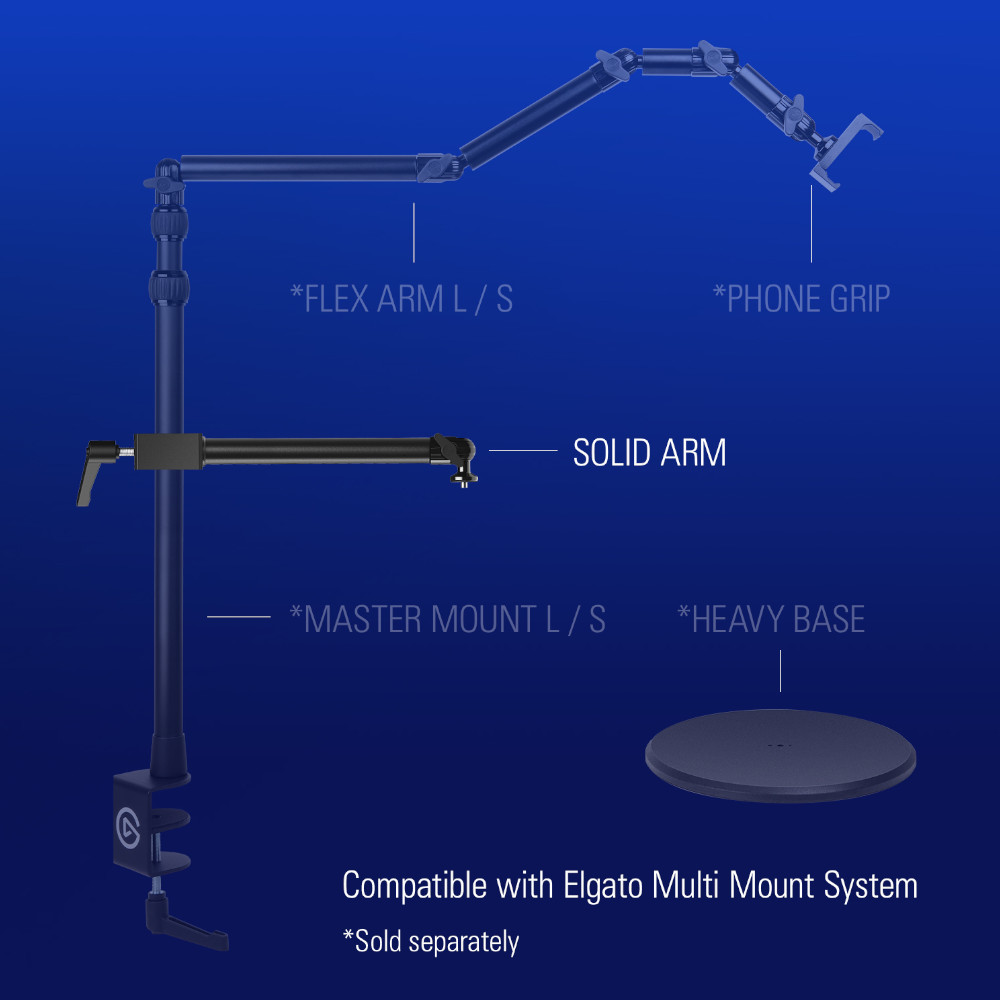 Elgato - Elgato Solid Arm for Elgato Multi Mount Rigging System