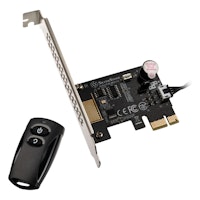 Photos - Other Components SilverStone SST-ES02-PCIe - Remote Control for PC Power on / o 