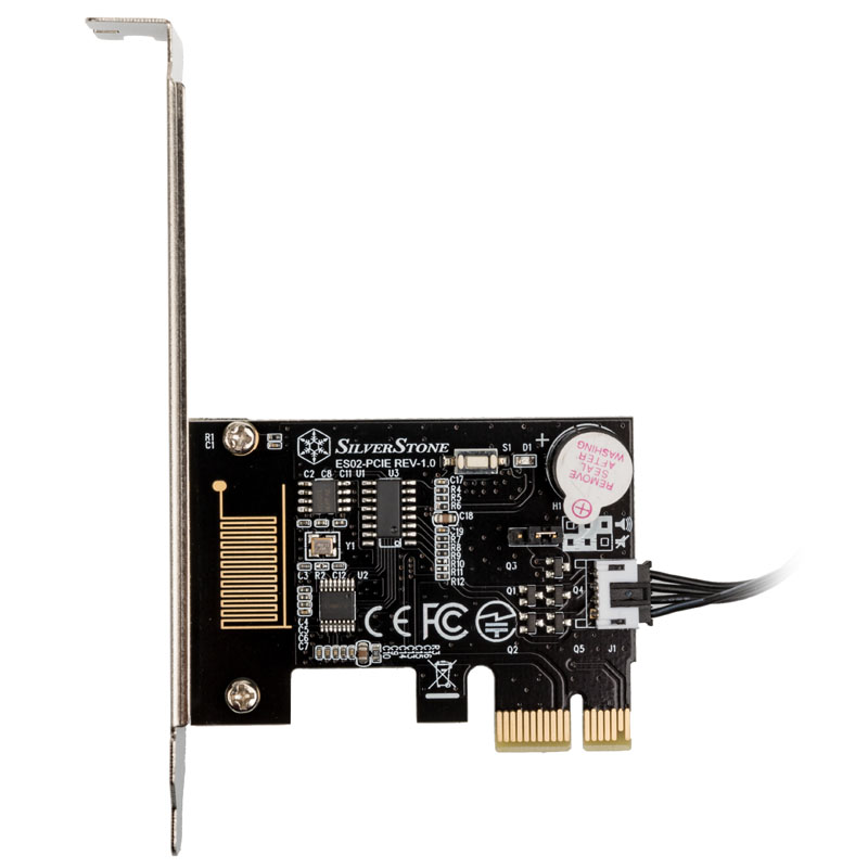 Silverstone - Silverstone SST-ES02-PCIe - Remote Control for PC Power on / off