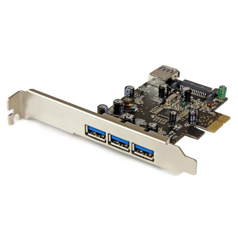 Startech - StarTech 4 Port USB 3.0 PCI Express Card (PEXUSB3S42)