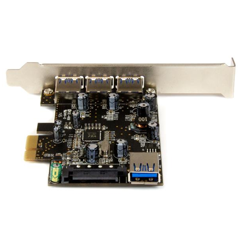 Startech - StarTech 4 Port USB 3.0 PCI Express Card (PEXUSB3S42)