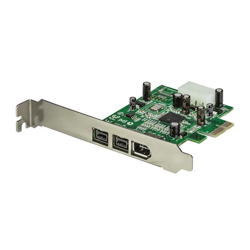 Startech 3 Port 2b 1a 1394 PCI Express FireWire Card Adapter