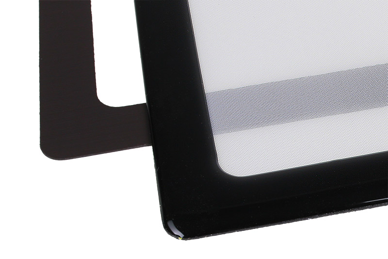 DEMCiflex - DEMCiflex Dust Filter 2x40mm, Square - Black/White