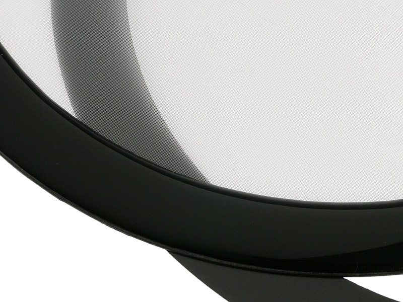 DEMCiflex - DEMCiflex Dust Filter 92mm, Round - Black/White