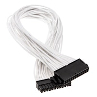 Photos - Other Components Phanteks 24-Pin ATX Cable Extension 50cm - Sleeved White PH-CB24P 