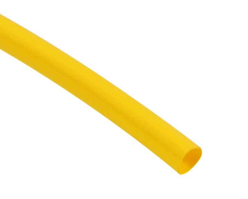 OcUK Shrink Tubing 6mm - Yellow 1m
